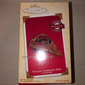 Hallmark Keepsake Vulcan Command Ship 2004